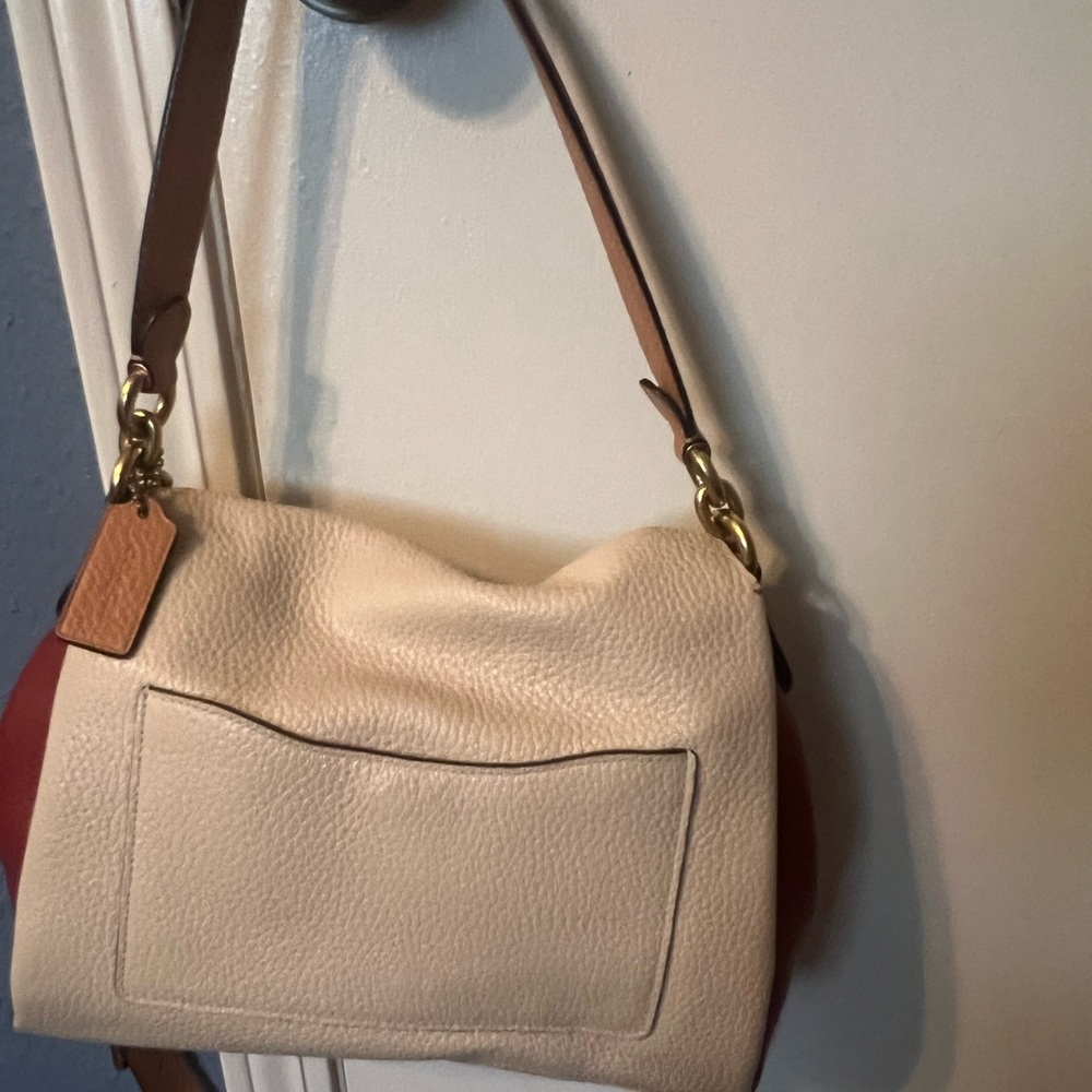 Coach color block purse. straps can be taken off I left both on so you can see - Picture 6 of 11